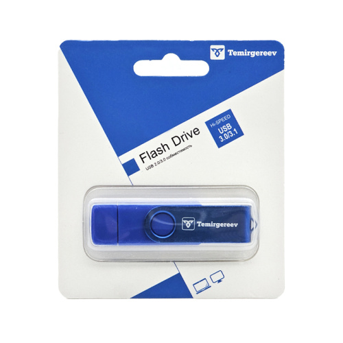 16gb (3.0) usb/c temirgereev синий