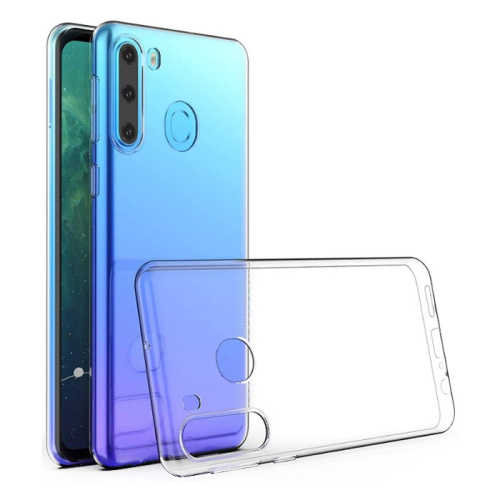 Чехол-силикон 0.3mm creative Samsung a21 (2020) белый