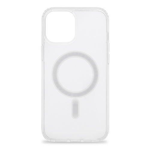 Чехол-силикон #62 clear case magsafe (magnetic) для iphone 14 pro max (6.7) прозрачный 