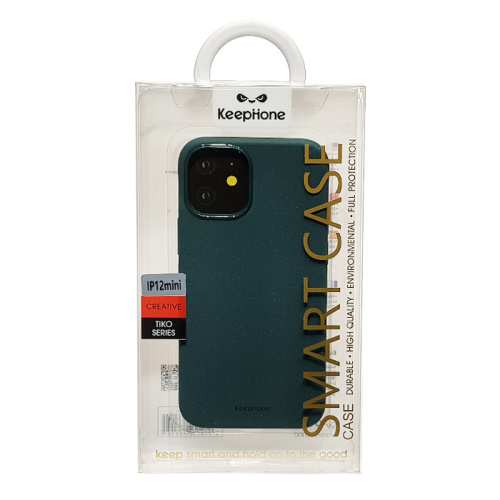 Чехол силикон keephone tiko для iphone 12 mini (5.4) зеленый
