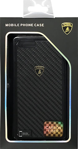 Чехол-крышка lamborghinil (lb-hcip7-eq/d2-bk) iphone 7 черный