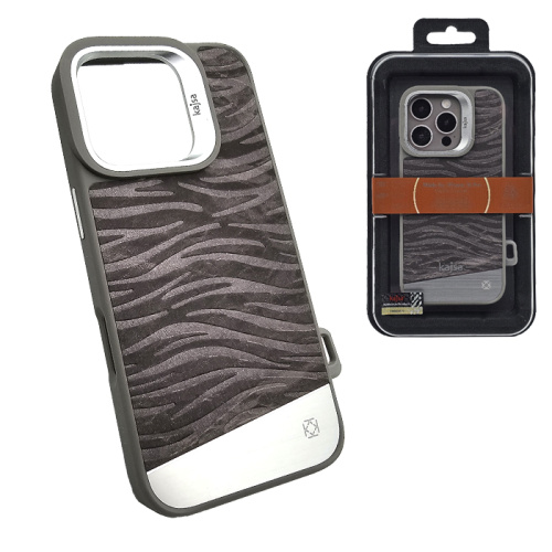 Чехол-крышка kajsa glamorous титан aquatic для iphone 16 pro титан