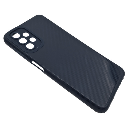 Чехол-силикон глянец carbon Samsung a23 черный