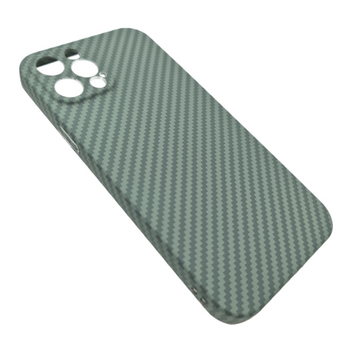 Чехол-крышка luxo карбон для iphone 12 pro max хаки