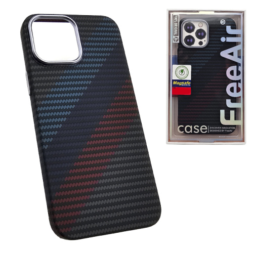 Чехол-крышка free air bmw carbone (magsafe) для iphone 15 pro черный