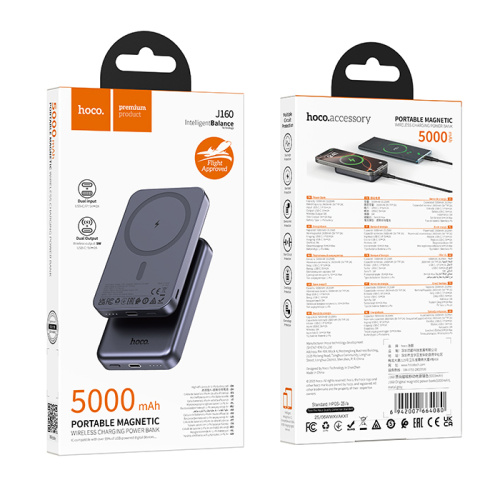 Пзу hoco j160 5000mah (5w) черный