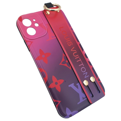 Чехол-силикон print brends grip для iphone 11 розовый