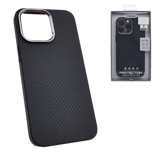 Чехол-крышка #53 ipefet magsafe для iphone 15 pro max carbone (6)