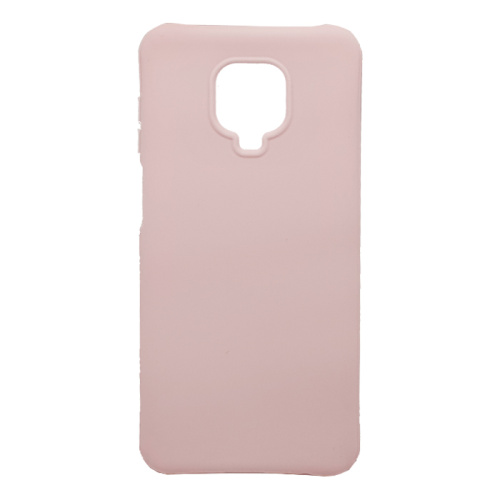 Чехол-силикон matte color xiaomi redmi note note 9pro/9s розовый