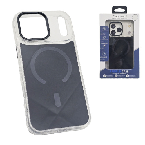 Чехол-крышка #90 cabbeen (km-58) iphone 17/18 pro черный