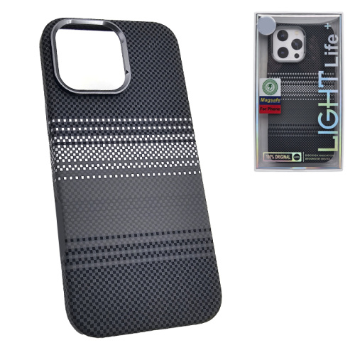 Чехол-крышка #47 light moonrise (magsafe) для iphone 15 pro max черно-белый