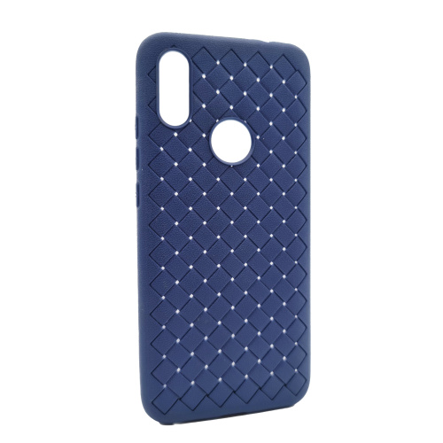 Чехол-силикон плетенка xiaomi redmi 7 синий