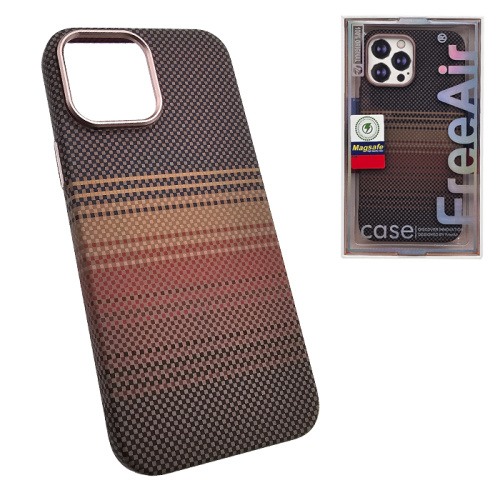 Чехол-крышка free air sunset (magsafe) для iphone 13 pro max коричневый