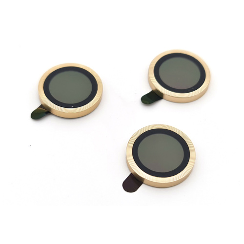 Стекло защитное на камеру camera film 14pro/14pro max в упаковке золотое