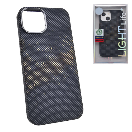 Чехол-крышка #47 light pixel star (magsafe) для iphone 13/14 серый