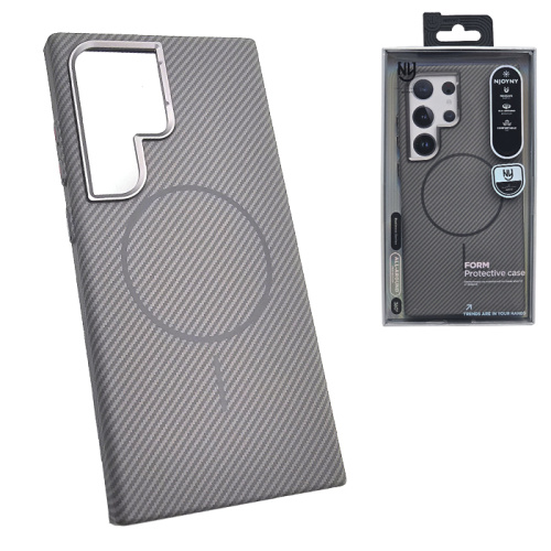 Чехол-крышка njoyny ny-24 magsafe для Samsung s24 ultra серый