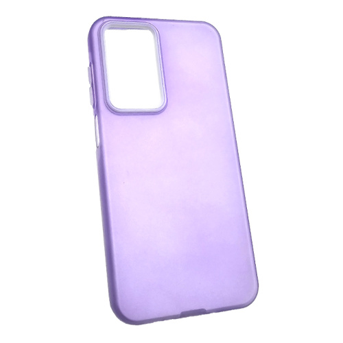 Чехол-крышка knit transparent для Samsung a17 фиолетовый