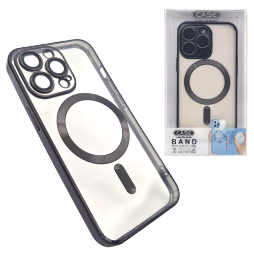 Чехол силикон case make life better magnetic для iphone 13 pro черный