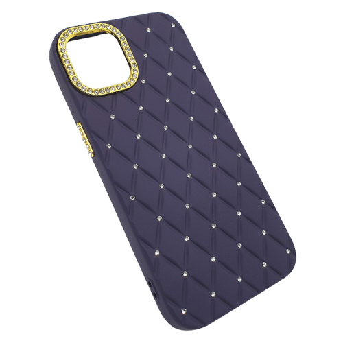 Чехол-силикон elite stars для iphone 13/14 фиолетовый