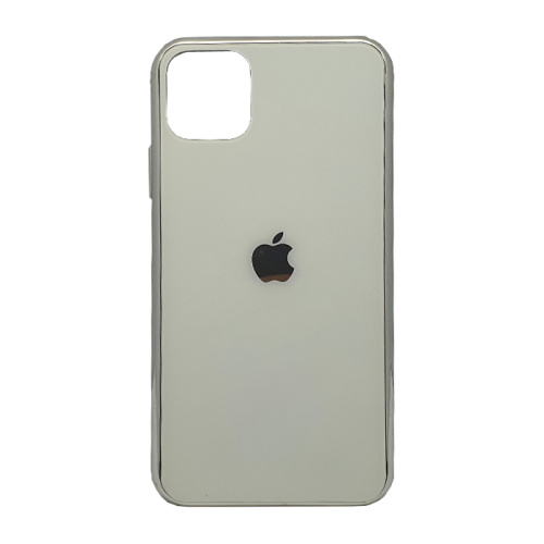 Чехол-силикон c-case матовый для iphone 11pro max (6.5) с лого бежевый