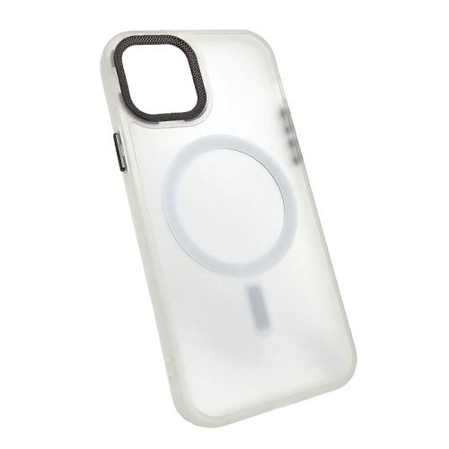 Чехол крышка magnetic collection mil-std для iphone 12/12 pro белый