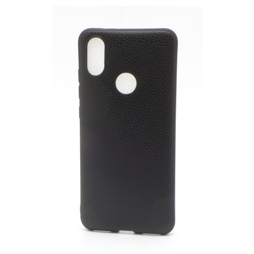 Чехол-силикон auto focus кожа xiaomi mi a2/mi 6x черный
