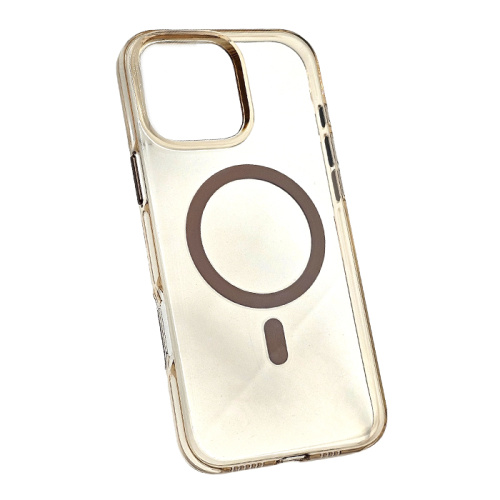 Чехол-крышка case #005 magsafe для iphone 16 pro gold