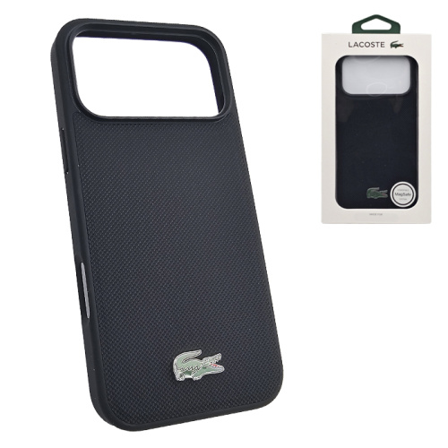 Чехол-крышка #32 lacoste petit (magsafe) для iphone 17 pro max черный (xplak)