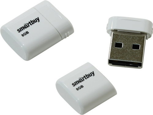 8gb usb smartbuy lara белая 