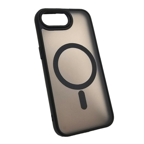 Чехол крышка magnetic collection mil-std для iphone 16e черный