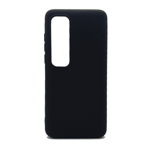 Чехол-силикон soft touch для xiaomi mi 10 ultra черный