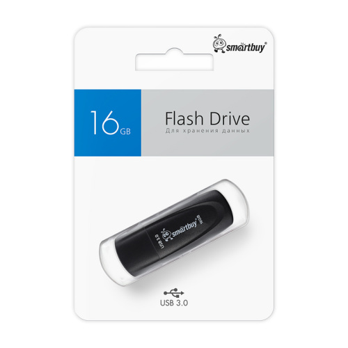 16gb (3.0) usb smartbuy scout черная