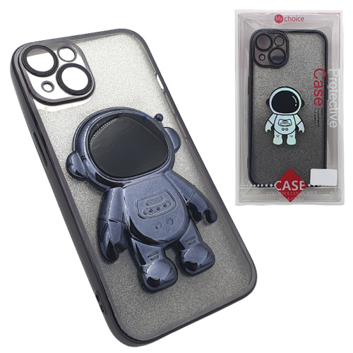 Чехол-силикон astro для iphone 14 черный