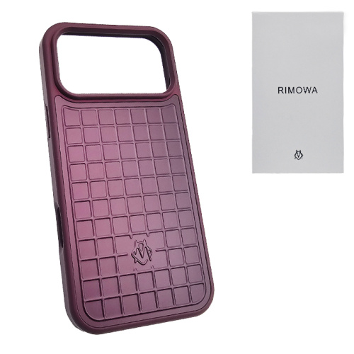 Чехол-крышка #92 rimova (022) iphone 17/18 pro бордовый