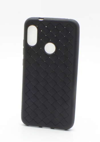 Чехол-силикон плетенка xiaomi redmi 6 pro черный