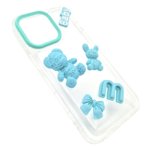 Чехол-силикон air bag baby для iphone 13 pro белый