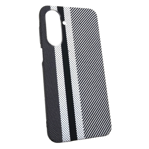 Чехол-крышка knit для Samsung a17 band carbone белый