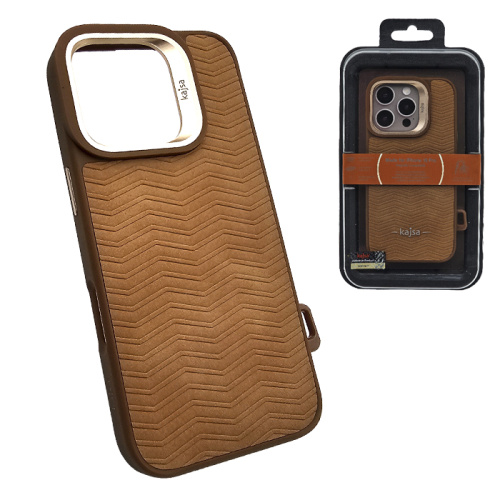 Чехол-крышка #84 kajsa preppie matte wave для iphone 16 pro max brown