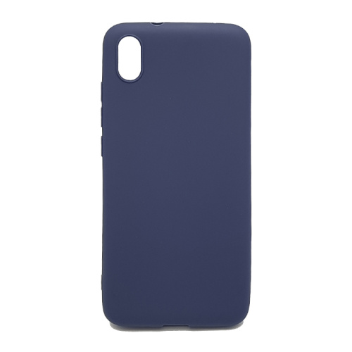 Чехол-силикон soft touch для xiaomi redmi 7a синий