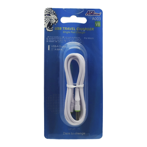 Кабель usb aspsmcon a003 micro 1м белый