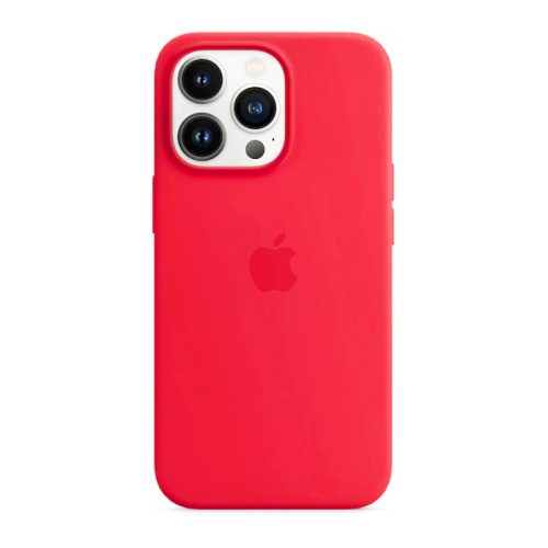 Чехол-силикон silicone case аналог для iphone 13 pro (6.1) красный