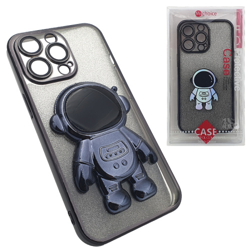 Чехол-силикон astro для iphone 14 pro max черный