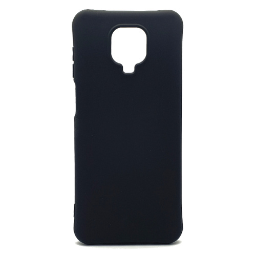 Чехол-силикон matte color xiaomi redmi note note 9pro/9s черный