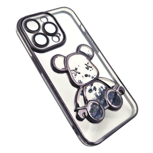 Чехол-силикон kaws для iphone 13 pro max черный