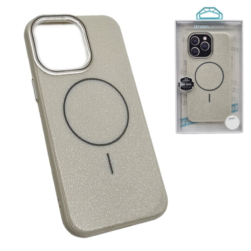 Чехол-крышка dfans shine magsafe для iphone 16 pro серый