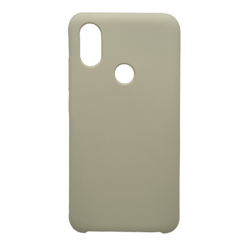 Чехол силикон silicone cover аналог xiaomi mi a2/6x серый