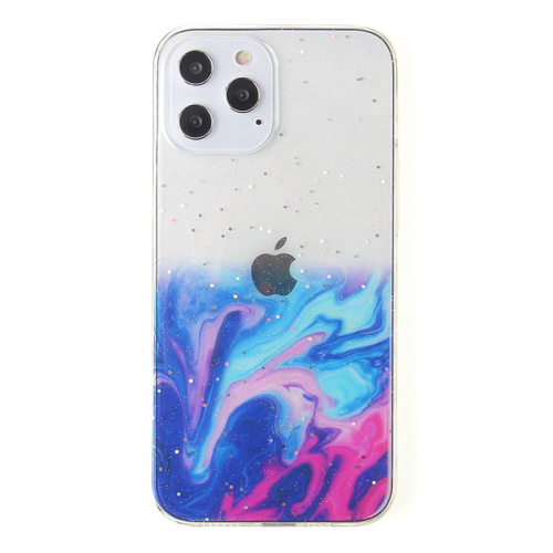 Силиконовый чехол акварель для iphone 12 pro, арт. 011852