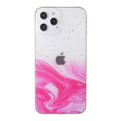 Силиконовый чехол акварель для iphone 12 pro max, арт. 011858