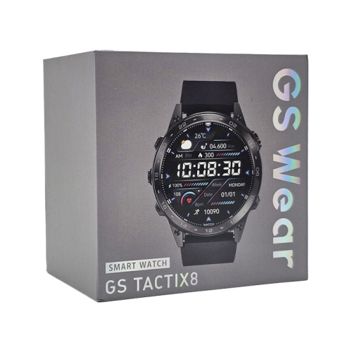Смарт часы gs wear tactix 8 черные