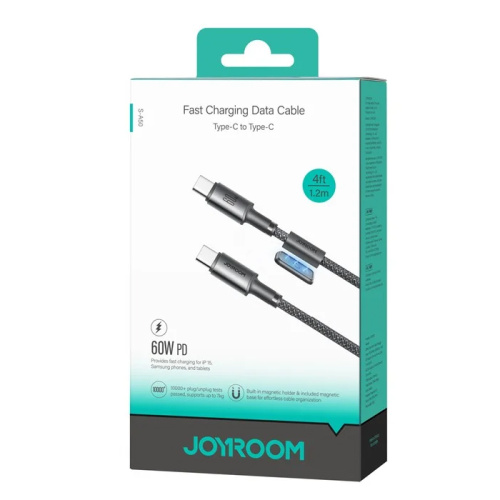 Кабель joyroom c/c s-a50 (60w/1.2m) черный